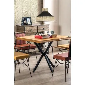 Kevin Tekli Rattan Sarkıt Crni Rattan Luster