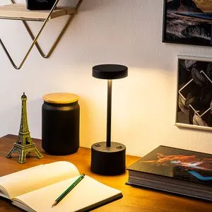 Keyf - 13390 Black Table Lamp