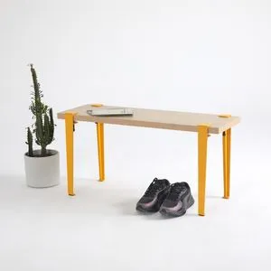 Khalkeus - Drvena žuta klupa