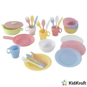 KidKraft Set za kuvanje 27 delova - pastelne boje