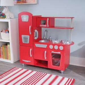 KidKraft Vintage kuhinja u crvenoj boji
