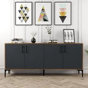 Kiev - Walnut, Anthracite Walnut
Anthracite Console