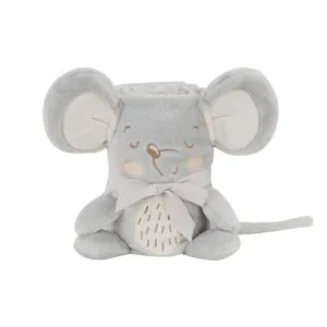 Kikka Boo Bebi ćebence sa 3D vezom 75x100 Joyful Mice