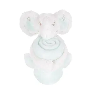 Kikka Boo Bebi ćebence sa plišanom igračkom 70x100 Elephant Time