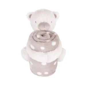 Kikka Boo Bebi ćebence sa plišanom igračkom 70x100 My Teddy