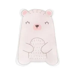 Kikka Boo Dekorativni plišani jastuk igračka u obliku životinje Bear with Me Pink