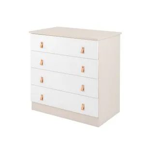 Kikka Boo Drvena komoda Elon Beige