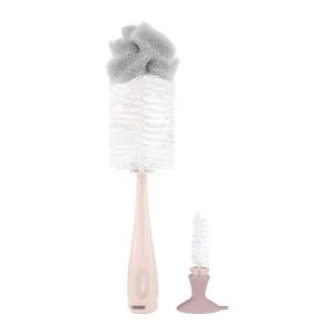Kikka Boo Četka za flašice i cucle 2in1 Pink