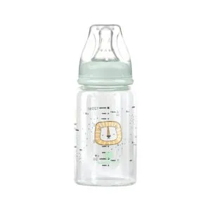 Kikka Boo Flašica staklena Savanna 120ml Mint