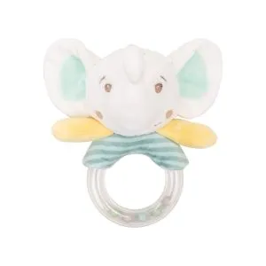 Kikka Boo Igračka plišana zvečka Elephant Time