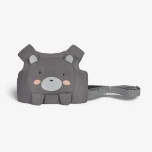 Kikka Boo Kaiš za prohodavanje Bear Mesh Grey