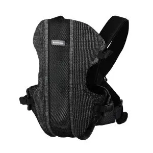 Kikka Boo Kengur nosiljka Gwen Fly Knit Black