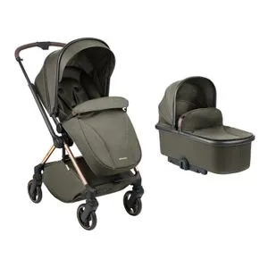 Kikka Boo Kolica Lanah 2in1 set sa tvrdom korpom Army Green