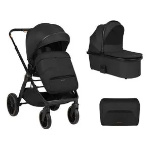 Kikka Boo Kolica Tiffany 2in1 set sa tvrdom korpom Black