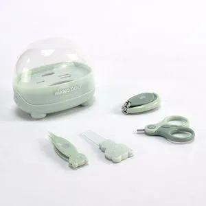 Kikka Boo Manikir set za bebe 4 dela Bear Mint