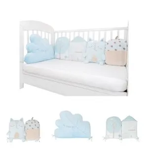 Kikka Boo Ogradica od plišanih jastuka set 5 pcs Little Fox