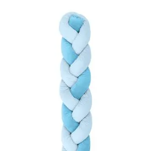 Kikka Boo Pletenica za krevetac trostruka 180 cm Blue
