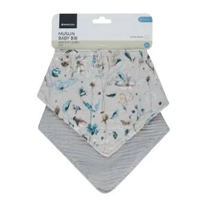 Kikka Boo Portikle od muslina set 2 kom Dreamy Fields Grey