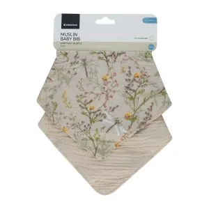 Kikka Boo Portikle od muslina set 2 kom Secret Garden Beige