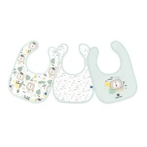 Kikka Boo Portikle od pamuka set 3 kom Savanna Mint