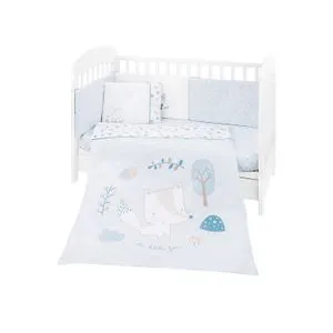 Kikka Boo Posteljina sa ogradicom 6 pcs 60/120 Little Fox
