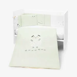 Kikka Boo Posteljina sa ogradicom 6 pcs 60/120 Sleepy Sheep