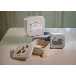 Kikka Boo Set kutija za užinu 4pcs Kitty Cat Grey