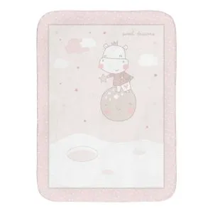 Kikka Boo Super soft baby ćebence 80x110 Hippo Dreams