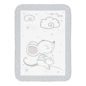 Kikka Boo Super soft baby ćebence 80x110 Joyful Mice