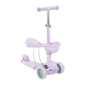Kikka Boo Trotinet Makani BonBon 3in1 Candy Lilac