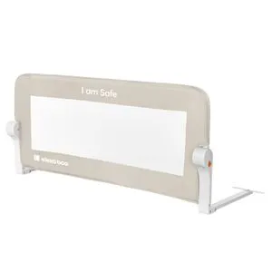 Kikka Boo Zaštitna ogradica za krevetac I am Safe 102 cm Beige