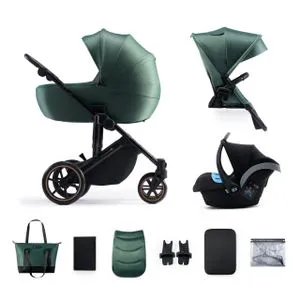 Kinderkraft Kolica 3U1 Prime 2 Pro Green