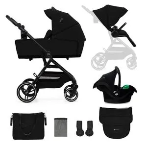 Kinderkraft Kolica Yoxi 3U1 Mink Pro Pure Black