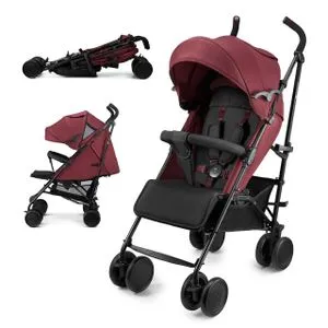 Kinderkraft kolica za bebe Siesta 2 Burgundy