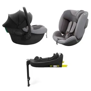 Kinderkraft Set Auto Sedišta I-Lite I-Fix Endura Safe Sa Isofix Bazom Grey 40-150cm