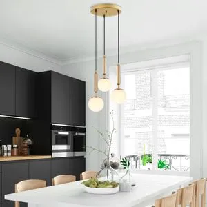 King - 11469 Shiny Gold Chandelier
