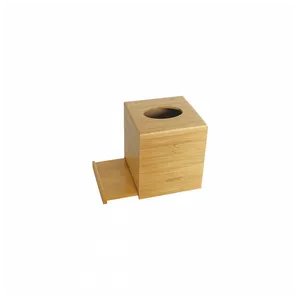 KINGHOFF KH1689 DRŽAČ ZA PAPIR BAMBUS 13.8X13.8X15.6CM