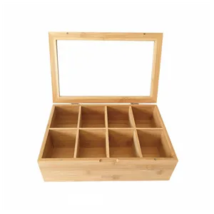 KINGHOFF KH1696 KUTIJA ZA ČAJ OD BAMBUSA 30X19.9X9.5CM