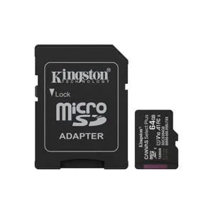 KINGSTON 64GB MicroSD sa SD adapterom - Canvas Select Plus (SDCS3/64GB)