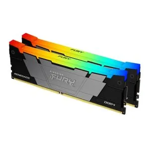 KINGSTON DIMM DDR4 64GB (2x32GB kit) 3200MT/s KF432C16RB2AK2/64 FURY Renegade Black RGB XMP
