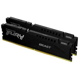 Kingston DIMM DDR5 64GB (2x32GB kit) 5200MT/s KF552C40BB2K2-64 FURY Beast Black EXPO