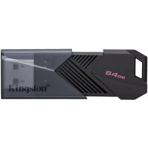 Kingston DTXON/64GB 64GB USB Flash Drive with Sleek Moving Cap, USB 3.2 Gen.1, DataTraveler Exodi...