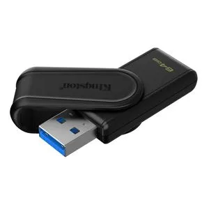 Kingston DTXS/64GB 64GB USB Flash Drive, USB 3.2 Gen.1, DataTraveler Exodia S