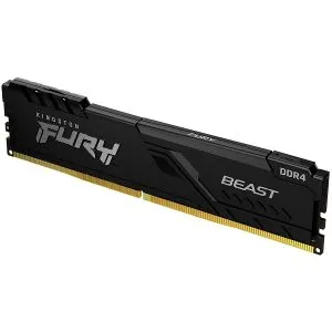 Kingston KF436C17BBK2/16 DDR4 16GB (2x8GB) 3600MHz [FURY BEAST], Non-ECC UDIMM, CL17 1.35V, 288-P...