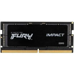 Kingston KF548S38IB-32 DDR5 32GB SO-DIMM 4800MHz [FURY IMPACT], Non-ECC Unbuffered, CL38 1.1V, 26...