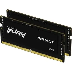 Kingston KF548S38IBK2-32 DDR5 32GB (2x16GB) SO-DIMM 4800MHz [FURY IMPACT], Non-ECC Unbuffered, CL...