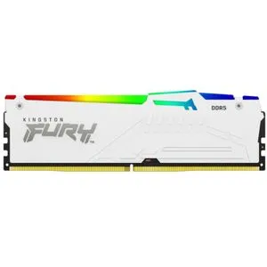 Kingston KF560C30BWEAK2-32 Ram memorija DIMM DDR5 32GB (2x16GB kit) FURY Beast RGB White EXPO
