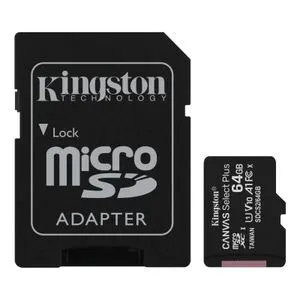 KINGSTON Memorijska kartica A1 MicroSDXC 64GB 100R class 10 SDCS2/64GB + adapter