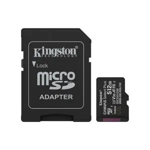 Kingston Memorijska kartica U1 V10 SDXC 512GB Canvas Select Plus G3 150R SDCS3/512GB + adapter