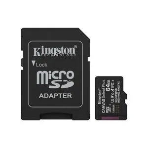 Kingston Memorijska kartica U1 V10 SDXC 64GB Canvas Select Plus G3 150R SDCS3/64GB + adapter